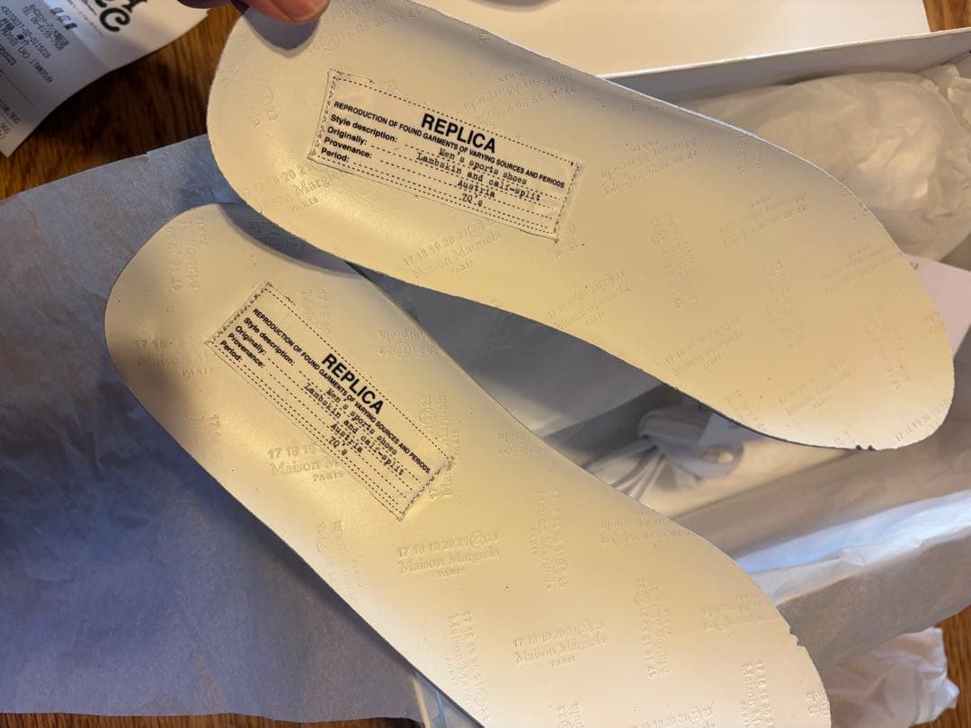 Maison Margiela レプリカスニーカー　サイズ42