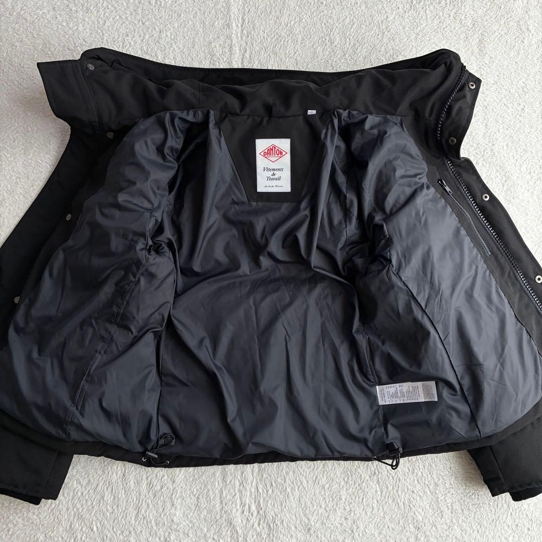 美品 ダントン 24AW 撥水 ダウンジャケット 黒 レディース Bshop