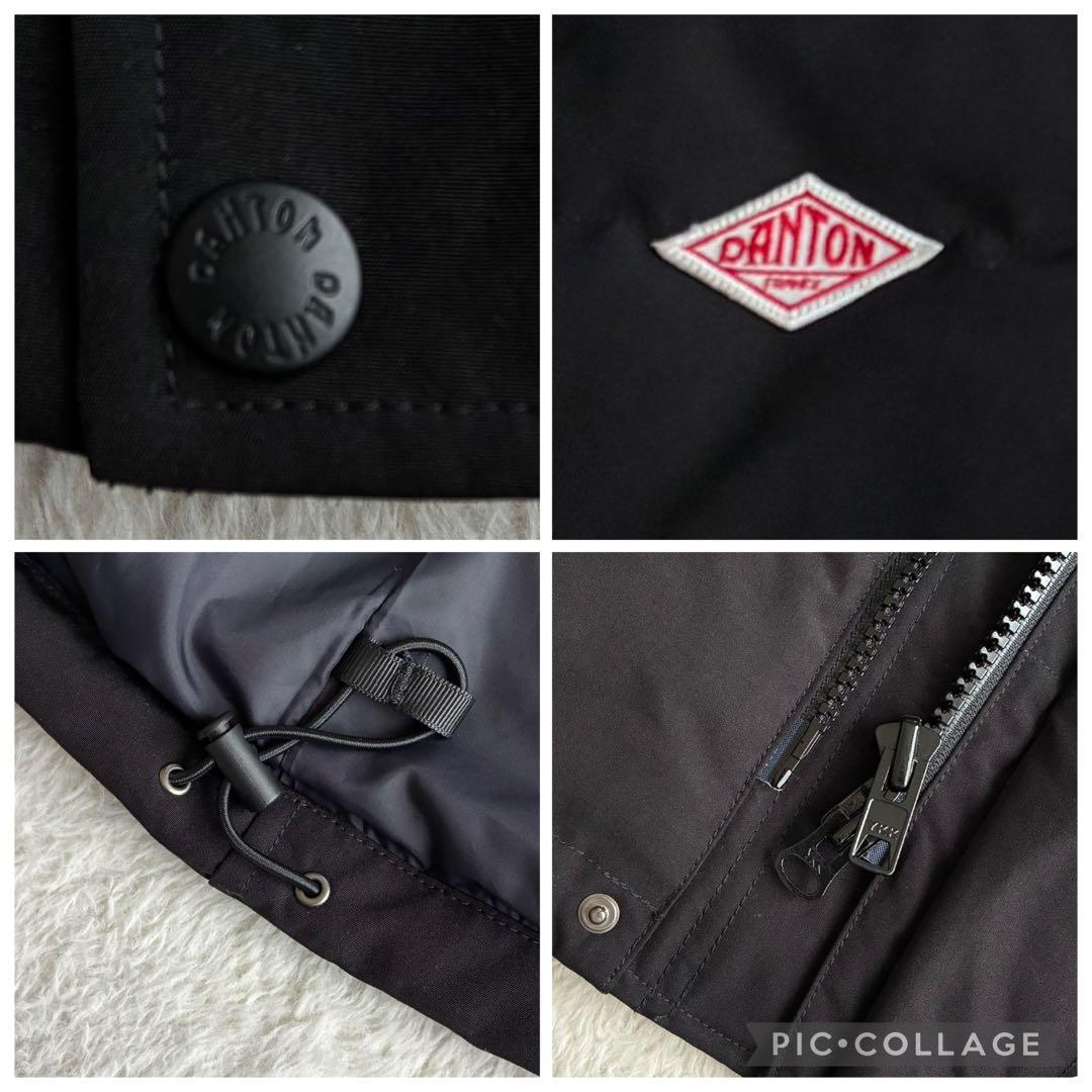 美品 ダントン 24AW 撥水 ダウンジャケット 黒 レディース Bshop