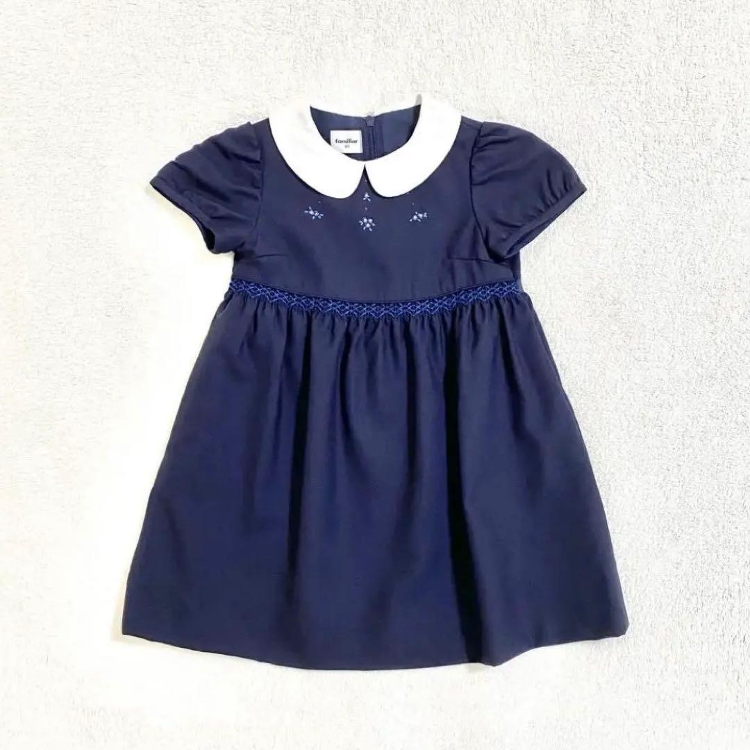 ★現行品★ familiar ファミリア ワンピース フォーマル お受験