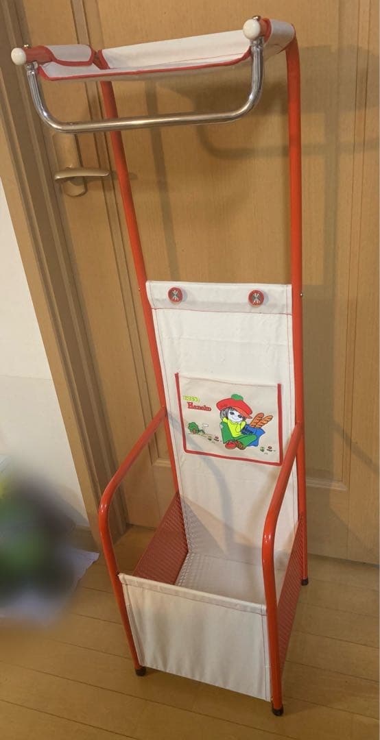 昭和レトロ 組み立て家具 ファンシー 小物入れ ハンガーラック 希少 70's