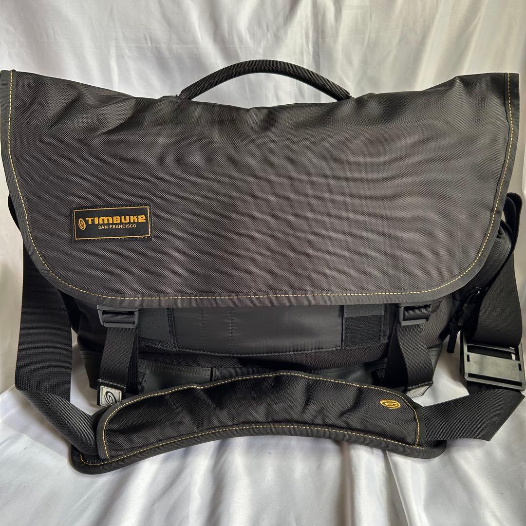 【美品】TIMBUK2 ティンバックツー 2WAY メッセンジャーバッグ 黒