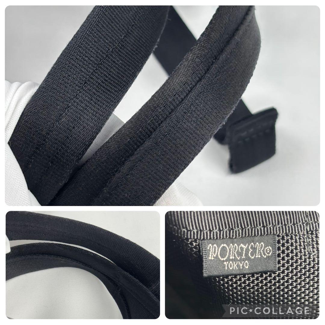 ✨美品✨ PORTER HEAT ヒート トートバッグ 黒 703-06972