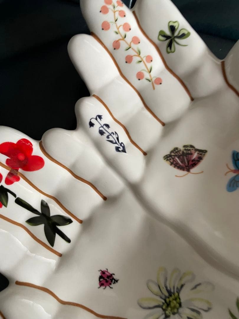 Nathalie Let ナタリーレテ　手のひらプレート　ハンドトレイ