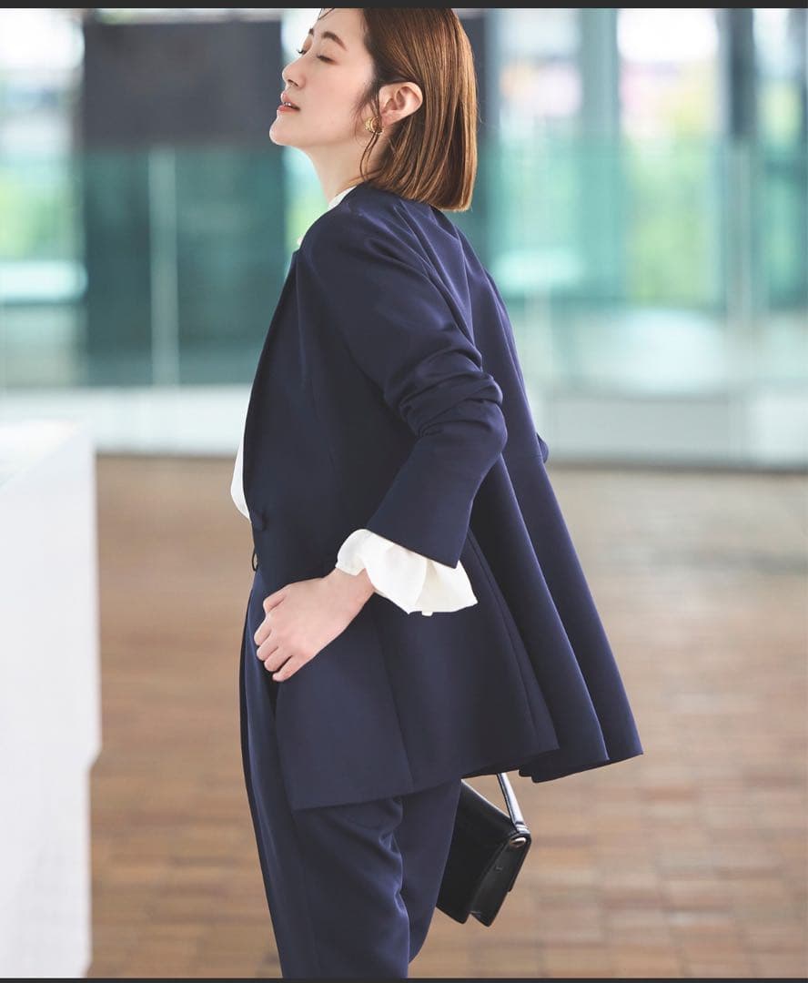 RUIRUE BOUTIQU ジャケット テーパードパンツスーツ