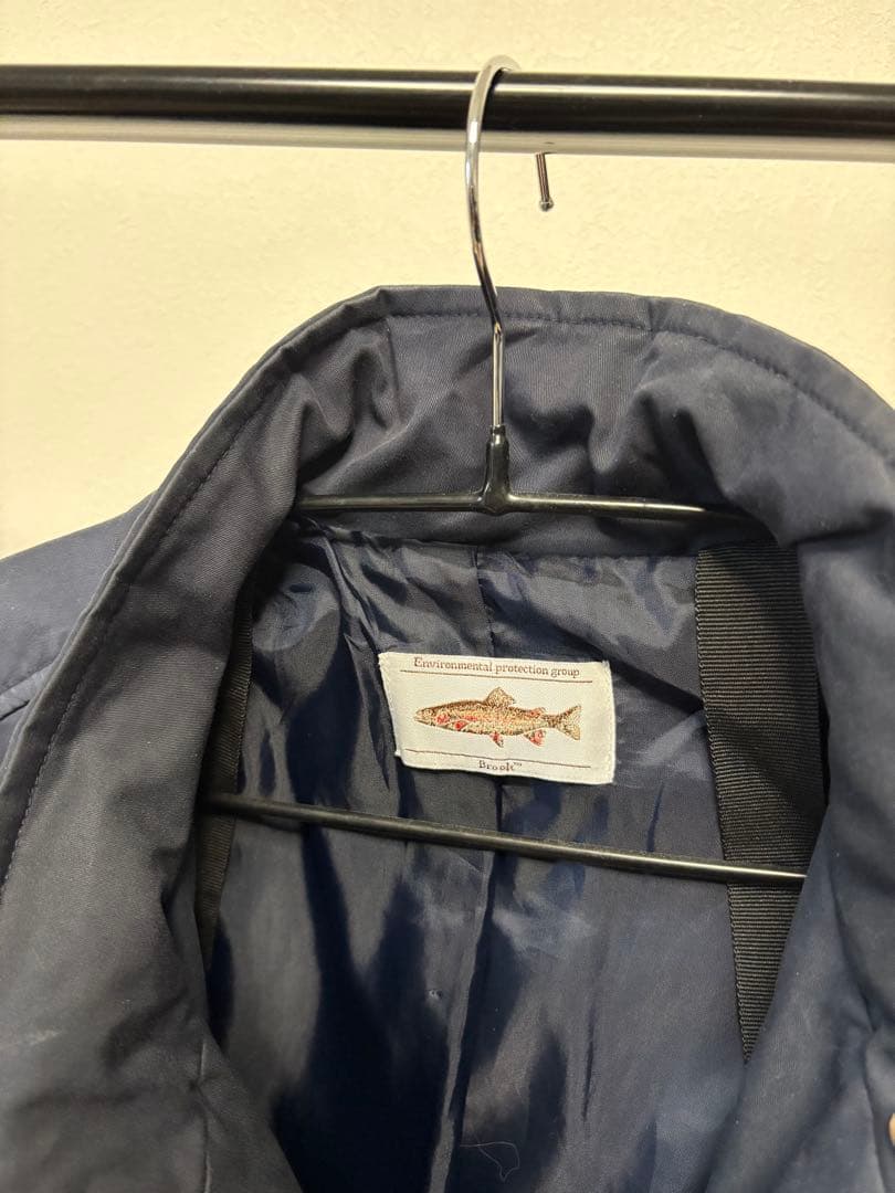 yumix　Brook Carry Short Jacket ネイビー