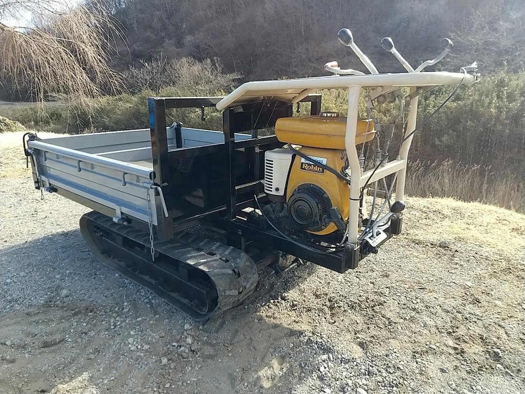 運搬車ミニクロM1000 手動ダンプ 最大積載量４００ｋｇ