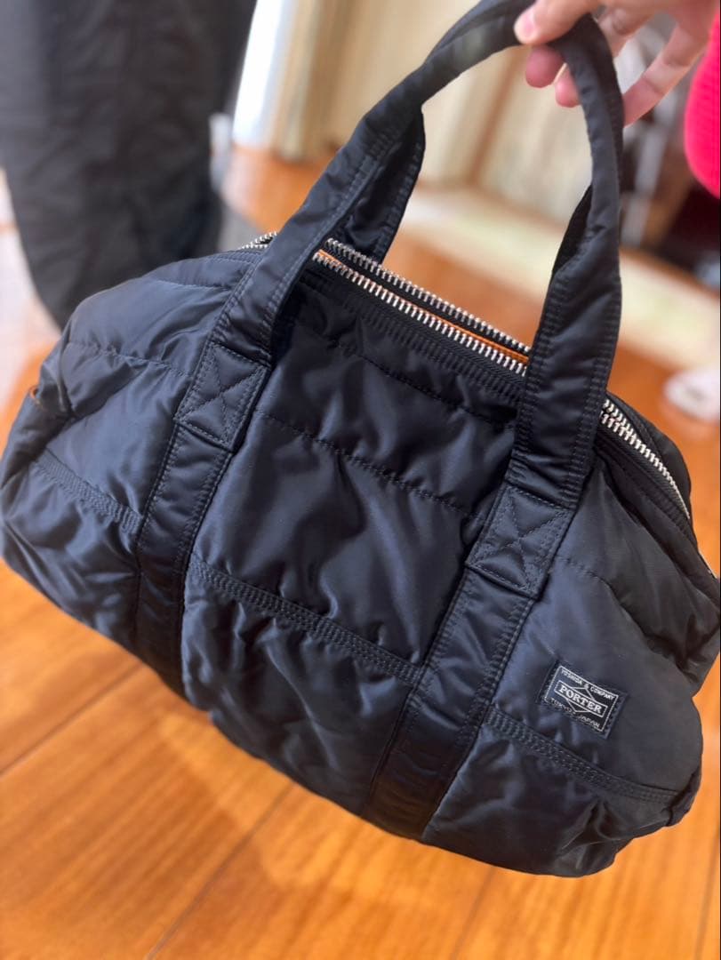 PORTER TANKER ミニボストンバッグ ブラック 吉田カバン
