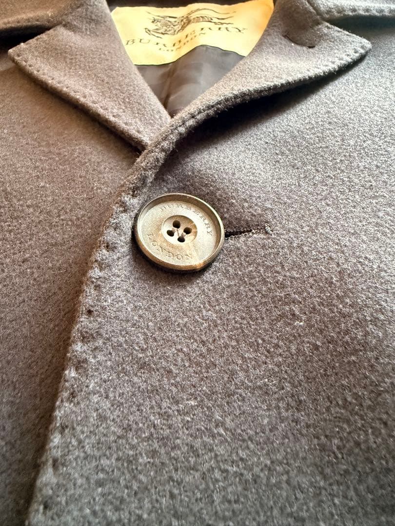 ◆BURBERRY LONDON◆ チェスターコート ネイビー