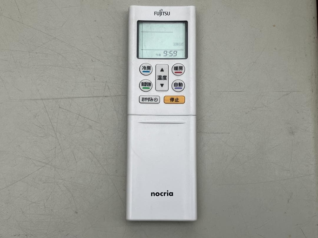 愛知岐阜/送料込★美品★富士通　2.2kWエアコン　AS-228EE6　18年製