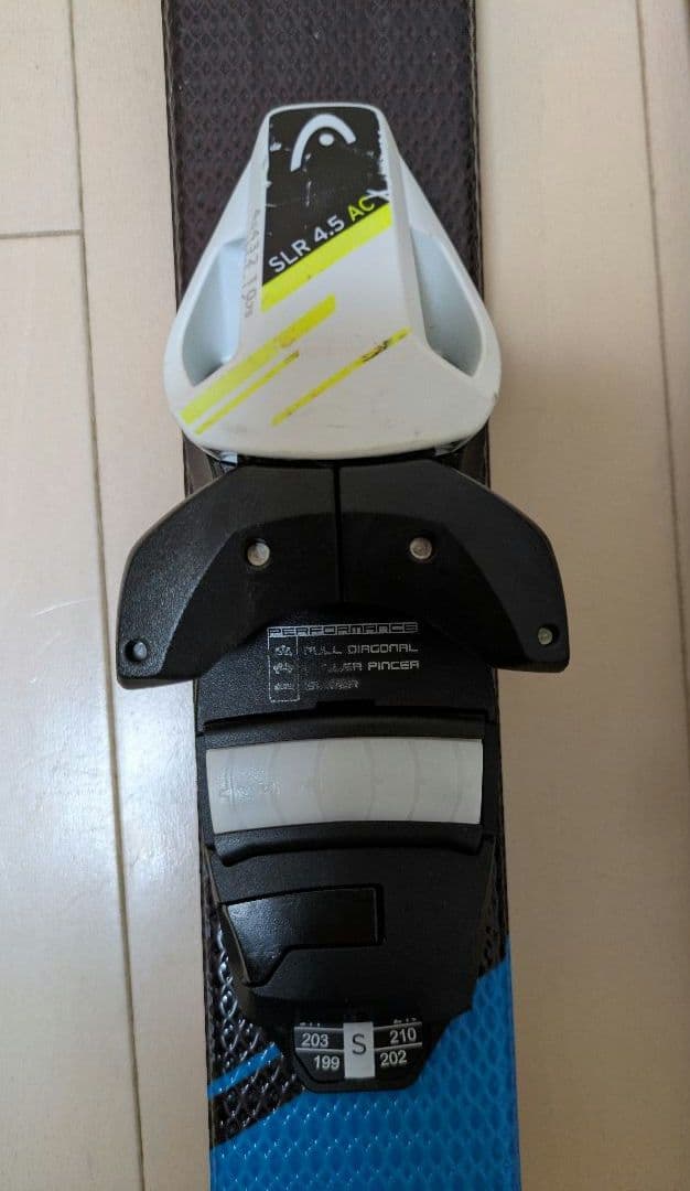 HEAD SUPER SHAPE スキーセット　117cm