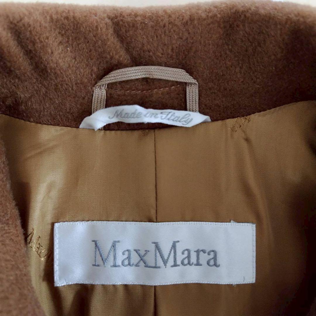 Max Mara マックスマーラ カシミア コート 高級 白タグ キャメル