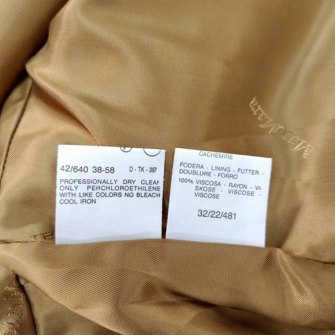 Max Mara マックスマーラ カシミア コート 高級 白タグ キャメル