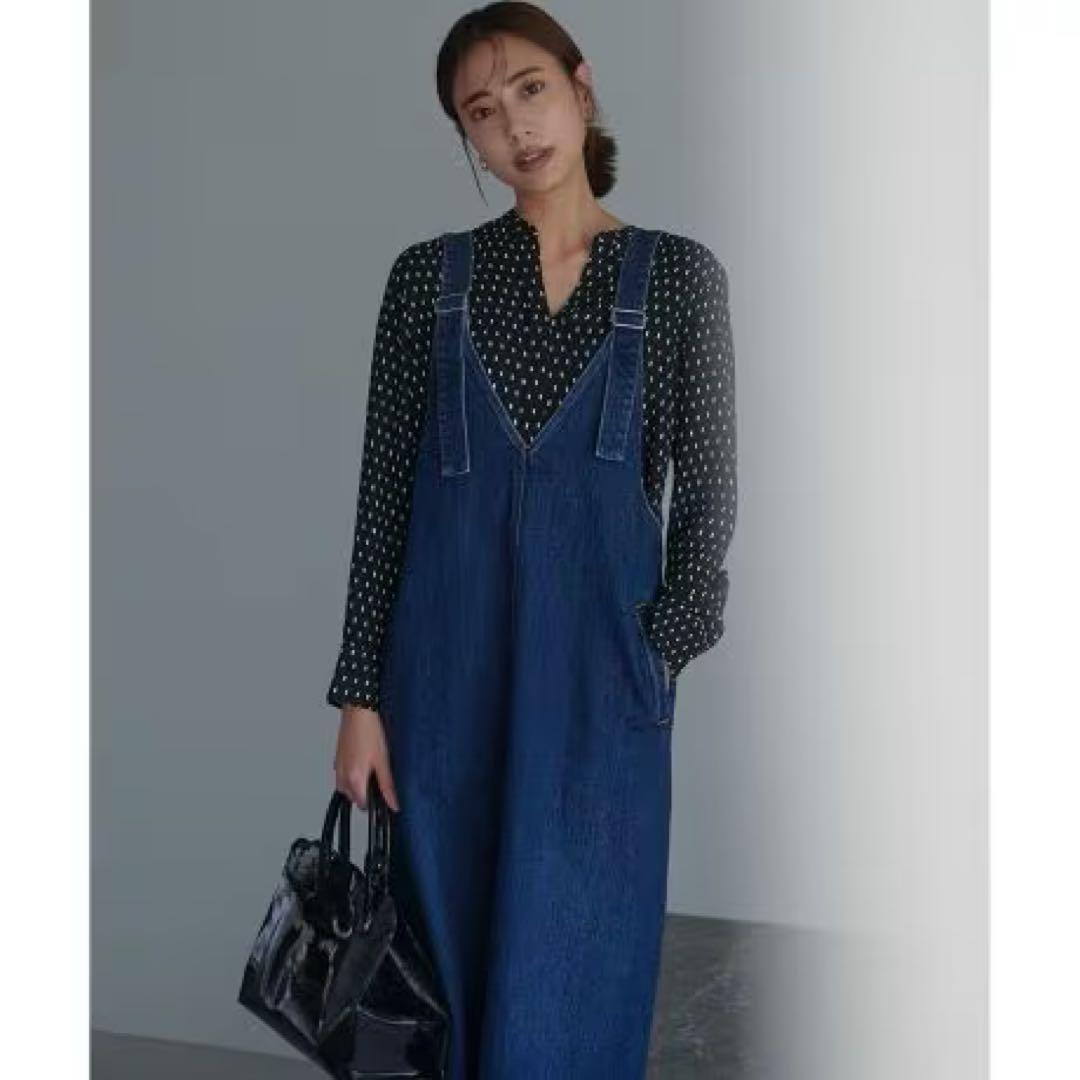 23区　REDCARD デニムサロペット