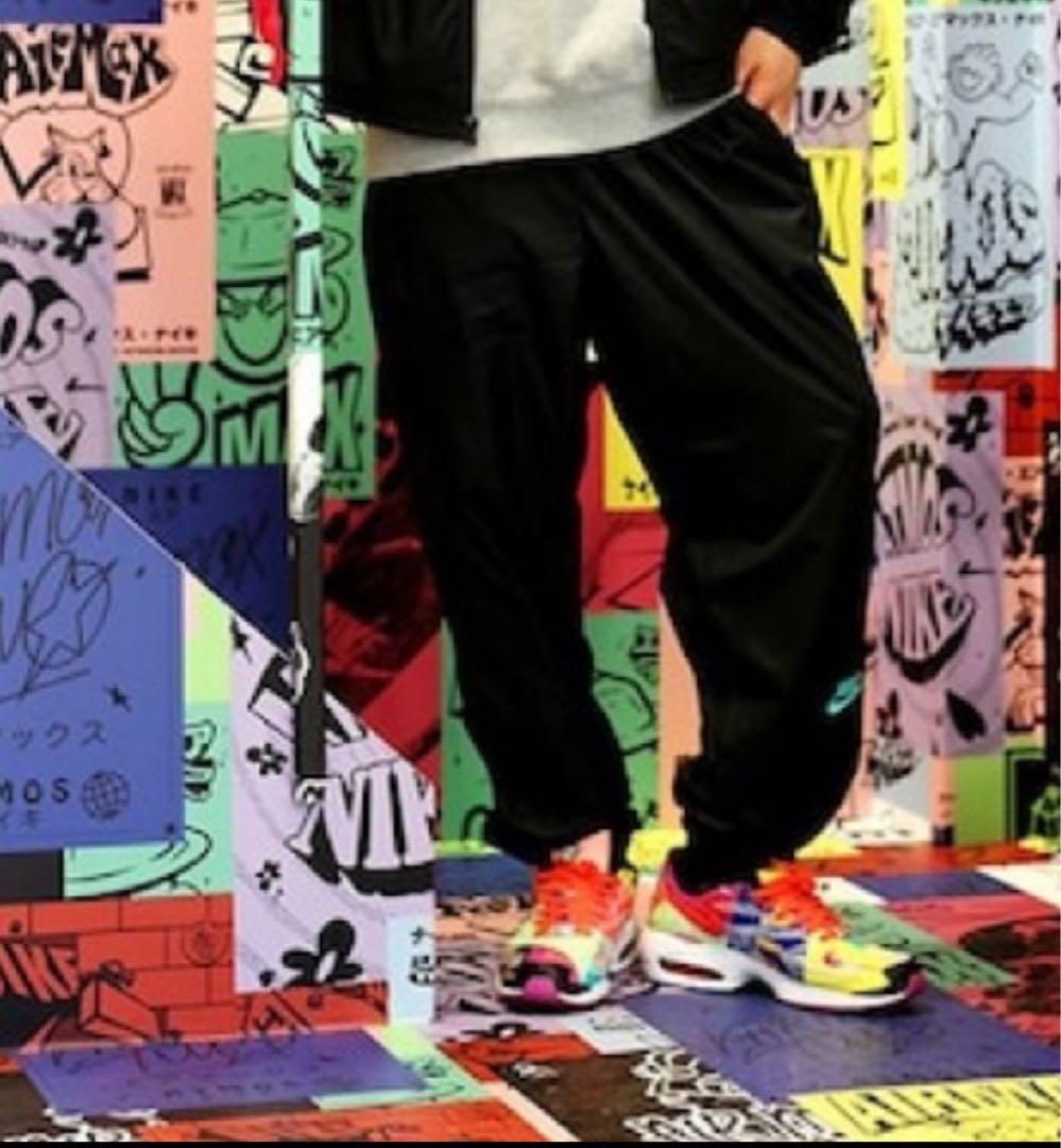 NIKE atmos 別注 トラックパンツ　ナイキ×アトモス　ナイロンパンツXL