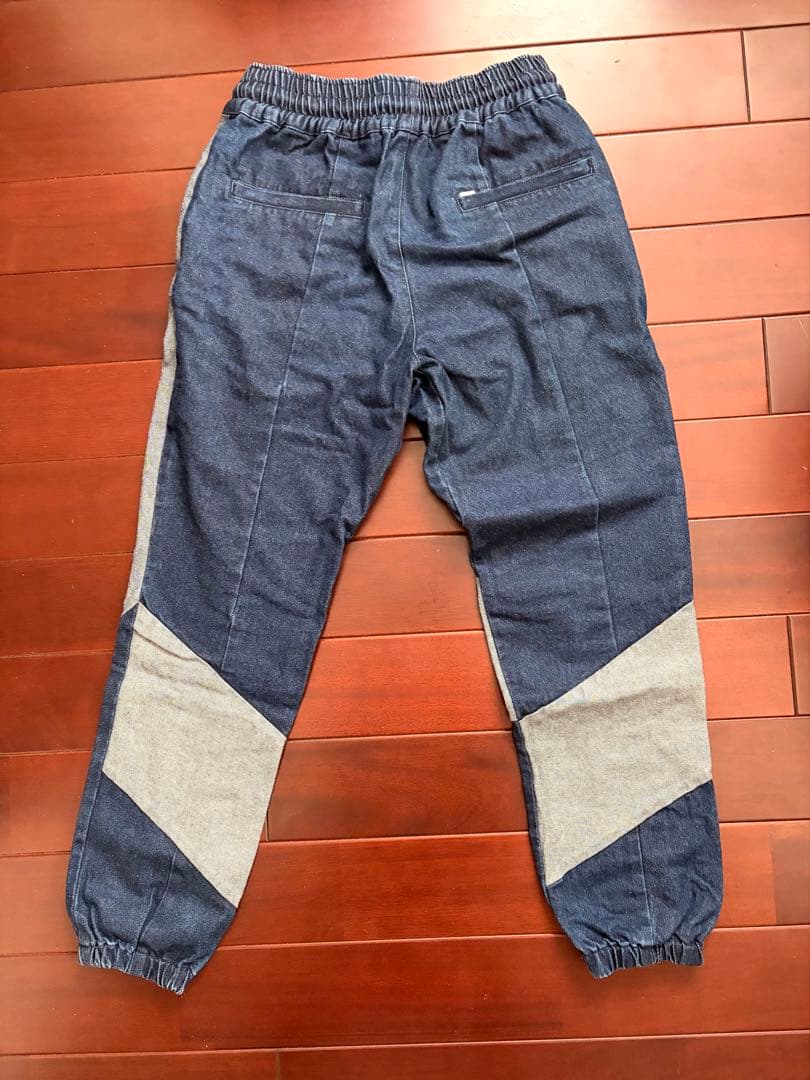 SAPEUR サプール デニムジャケットトラックパンツセットアップ