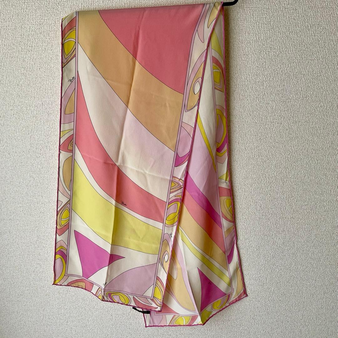 【希少美品】Drawer購入 EMILIO PUCCI ロングスカーフ トレンド