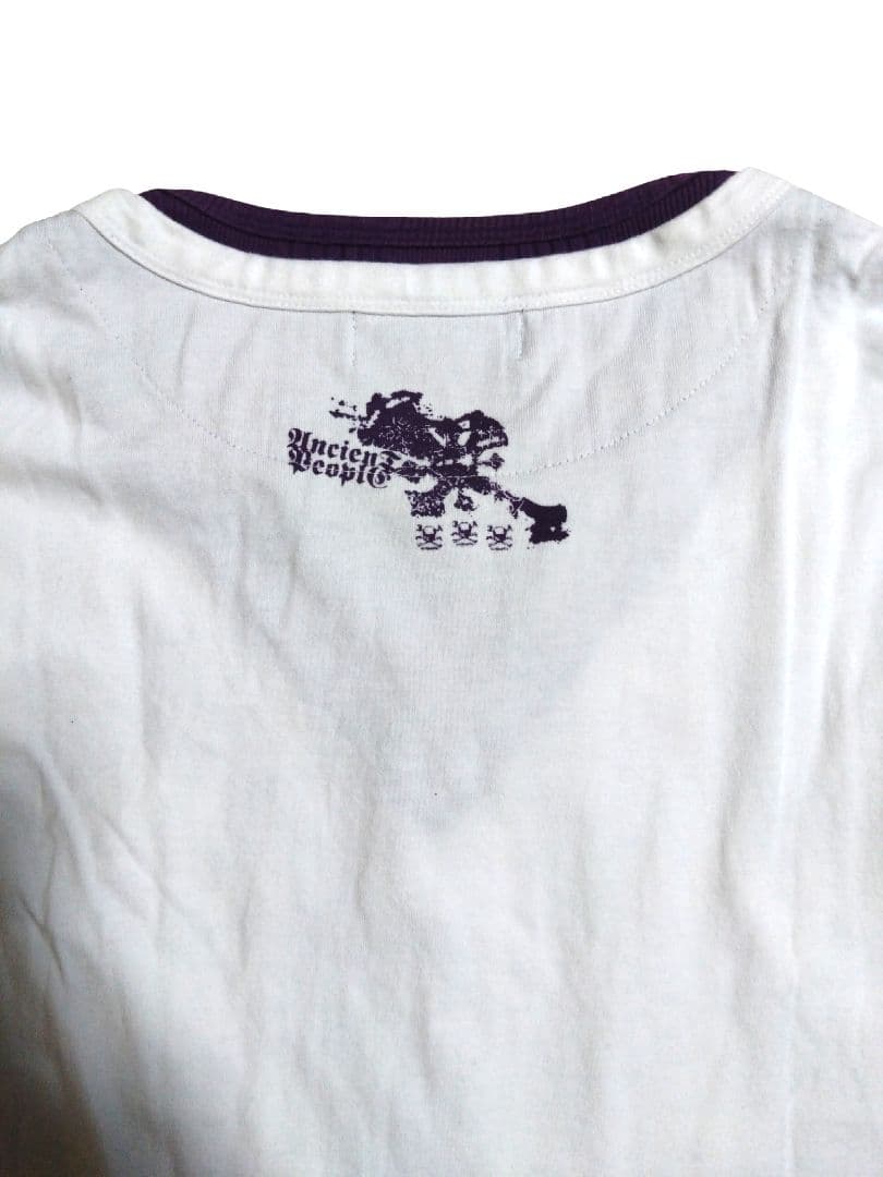 in the attic　00's　レイヤード　英字　編み上げ　レースアップ　Ｌ