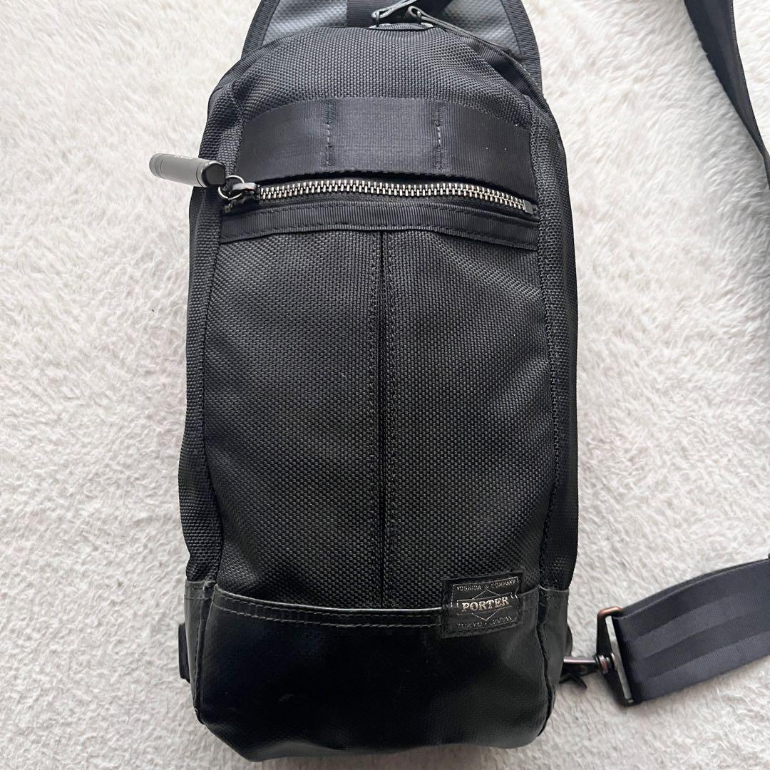 PORTER ポーター HEAT ボディバッグ スリング ショルダーバッグ