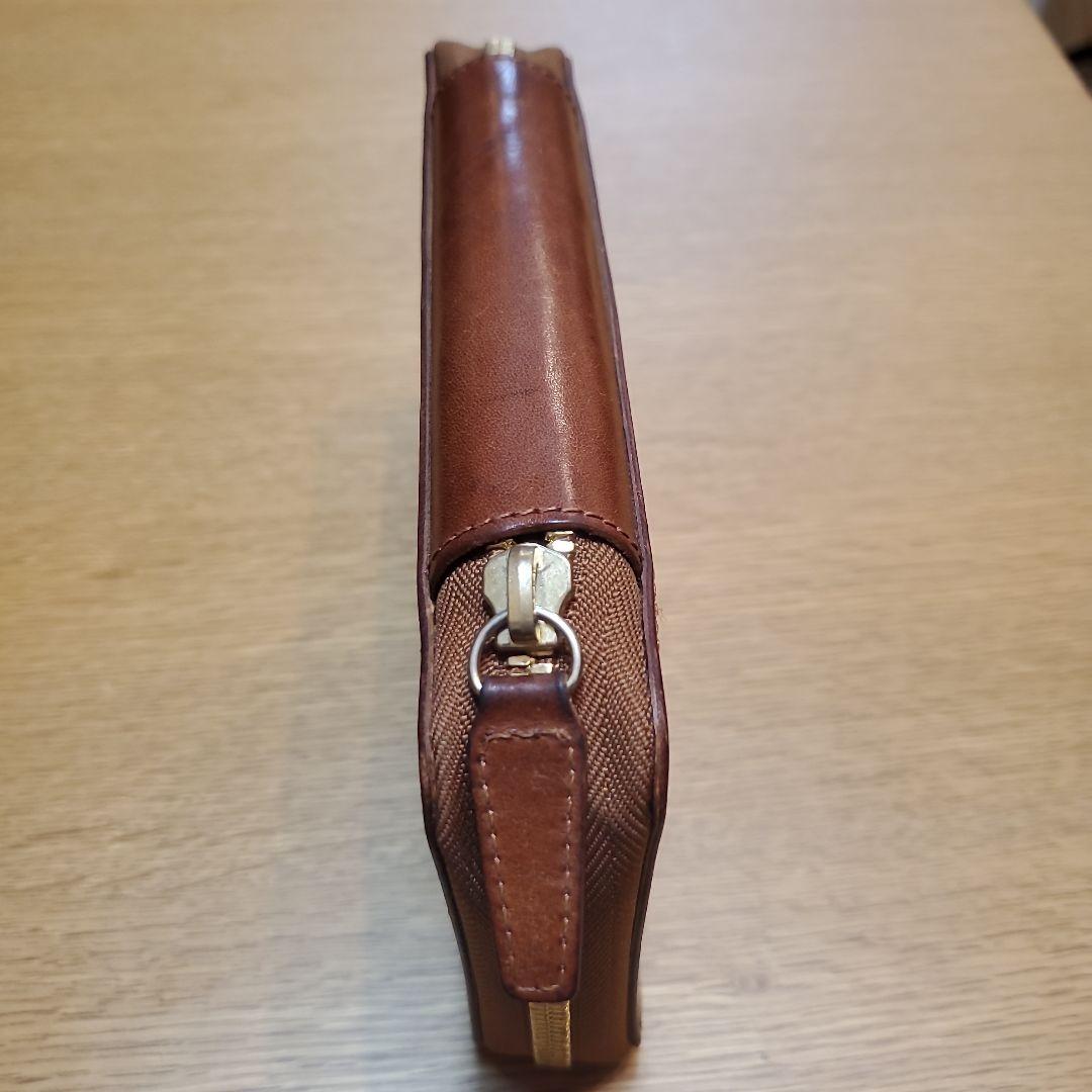 I*C様 しーさーコラボペンケース SY-06 プエブロ ブラウン レザー 筆箱