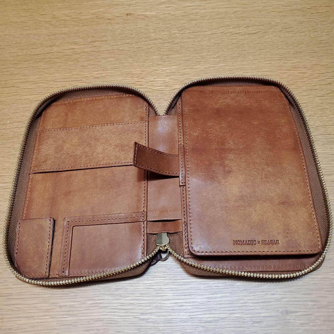 I*C様 しーさーコラボペンケース SY-06 プエブロ ブラウン レザー 筆箱