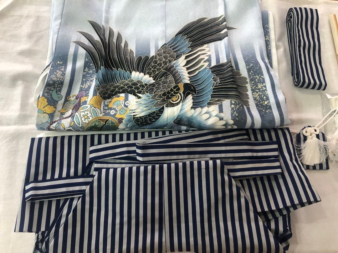 美品　七五三　5歳　羽織　袴セット