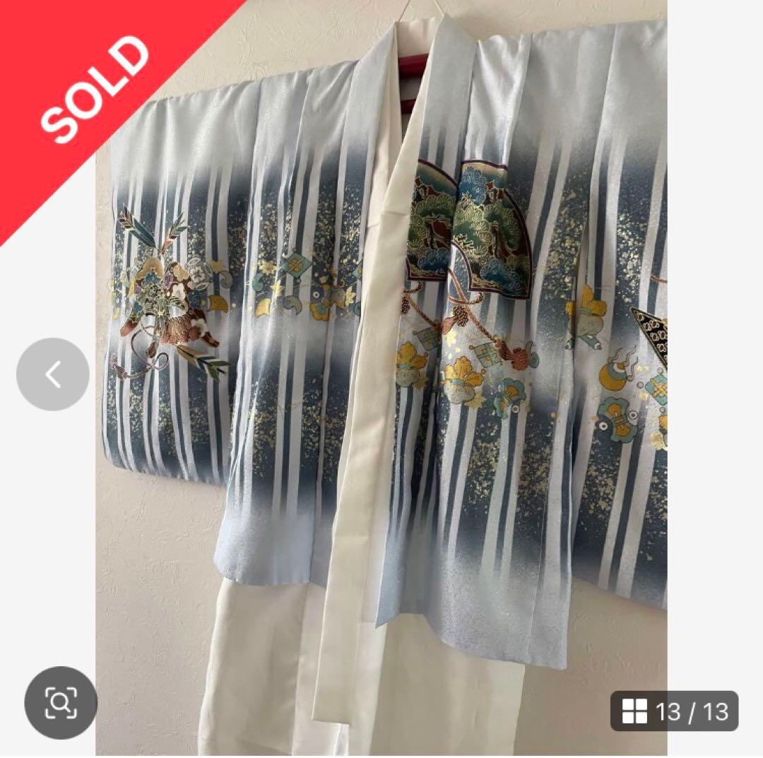 美品　七五三　5歳　羽織　袴セット