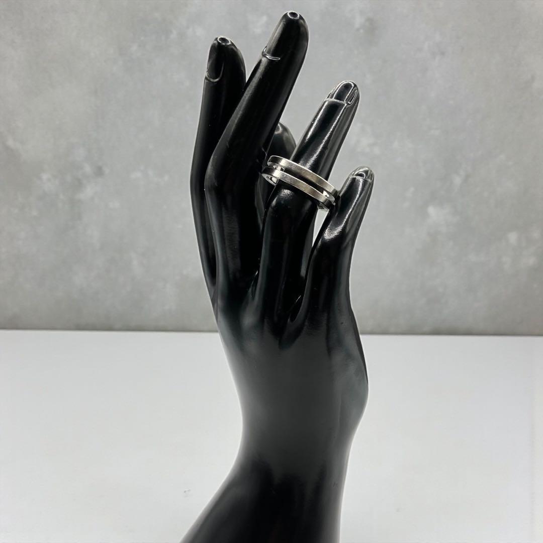 GUCCI シルバーリング Ag925 18.5号 指輪 メンズ 528