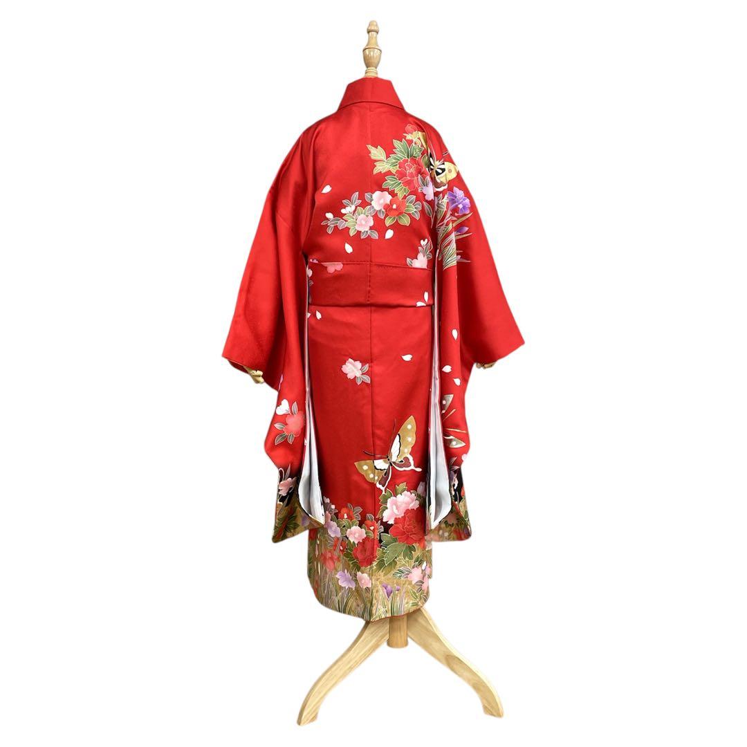 ◎mk-3379　七五三　女の子　着物　3歳　　12-10