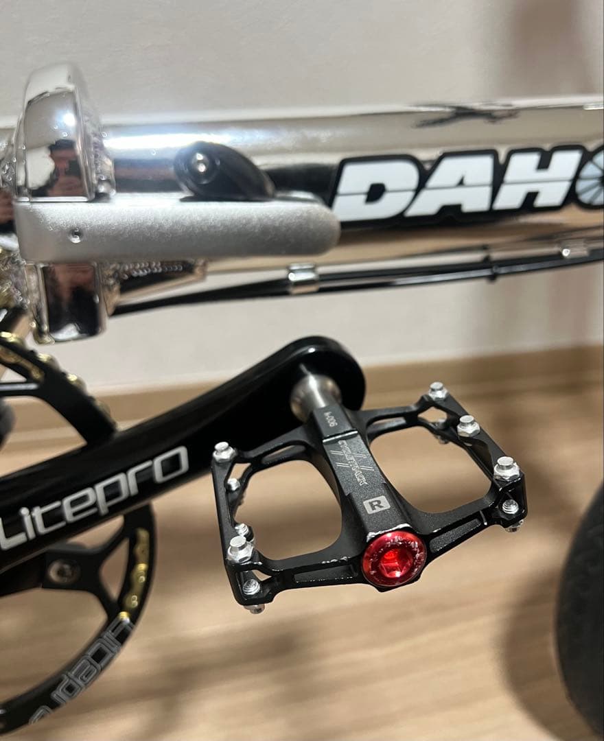 希少カスタム DAHON 折りたたみ自転車 3速 軽量 走行少