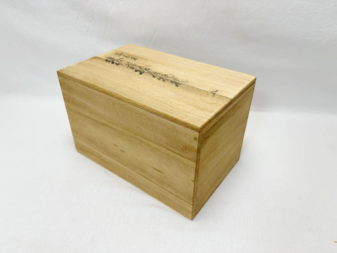 ほぼ未使用 懐石道具 張間麻佐緒作 輪島塗 木製朱竹蒔絵 煮物椀5客千筋共箱