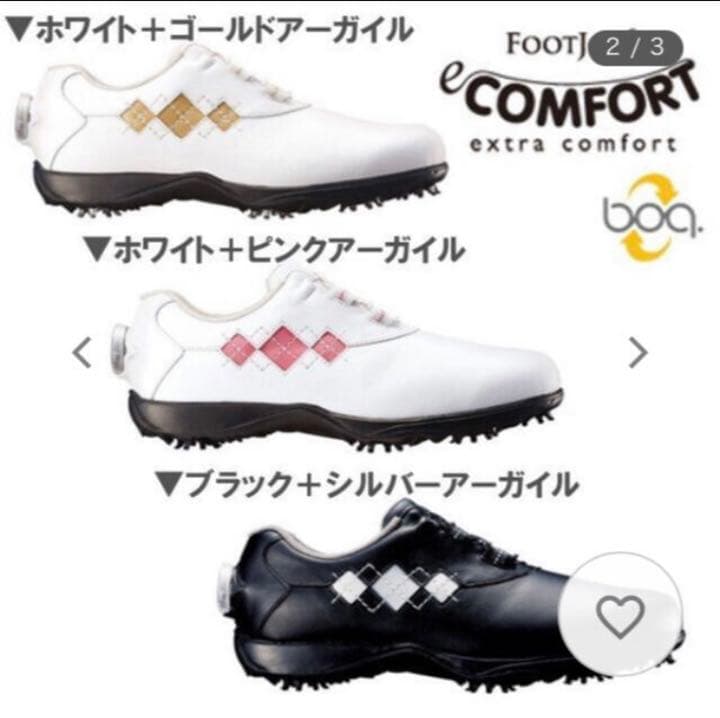 新品未使用　ゴルフシューズ　FootJoy eコンフォート　ボア