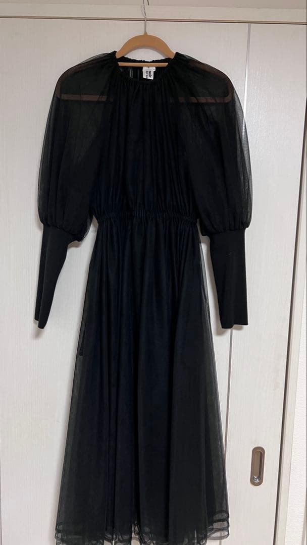 noir kei ninomiya ブラックドレス