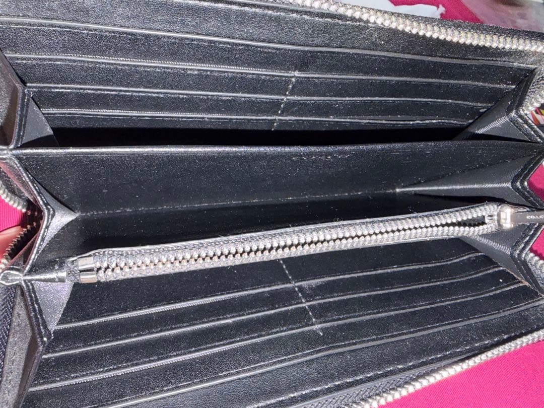 【美品】COACH コーチ　メンズ　長財布