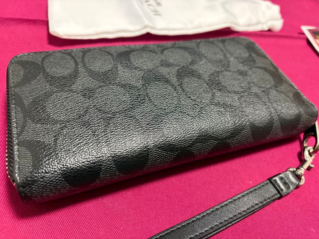 【美品】COACH コーチ　メンズ　長財布