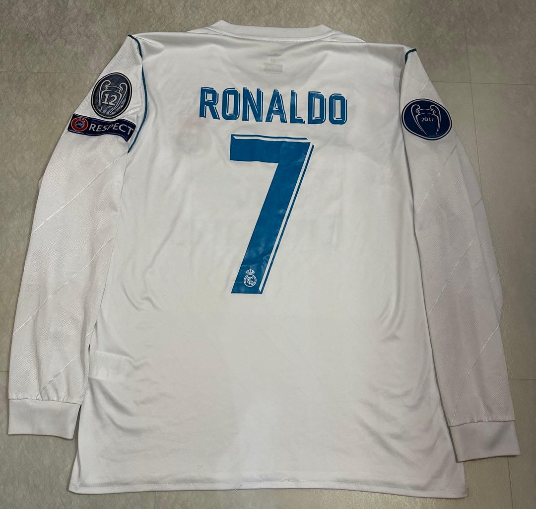 17-18レアル・マドリードロナウドユニフォーム Mサイズ