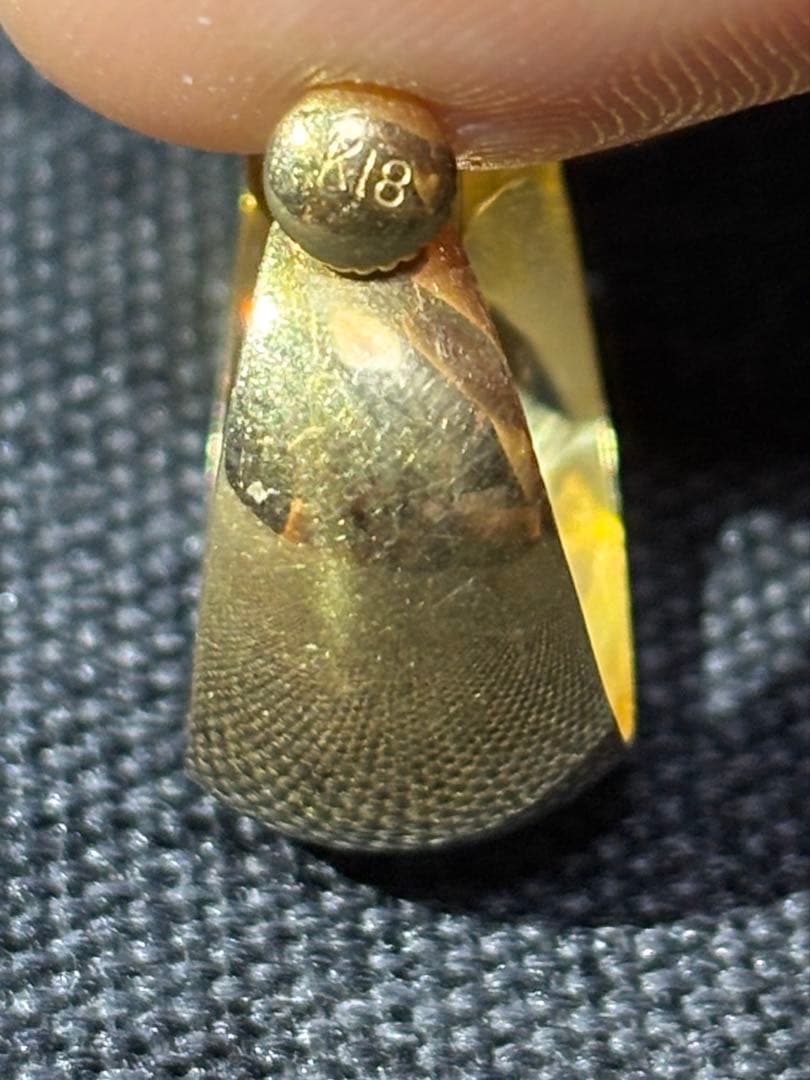 18金ピアス 片耳用1.42g