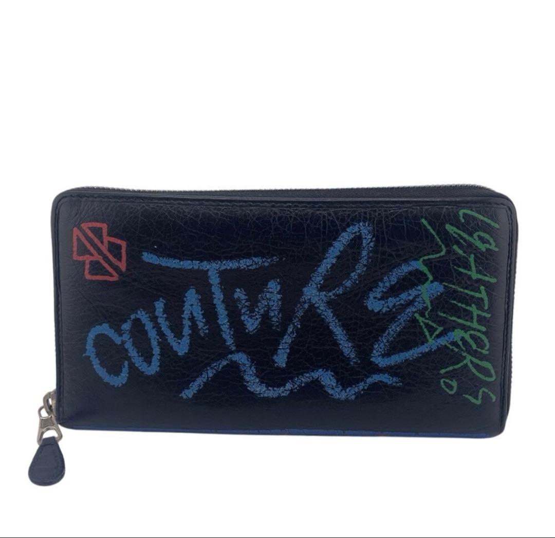 バレンシアガ　 グラフィティ 長財布