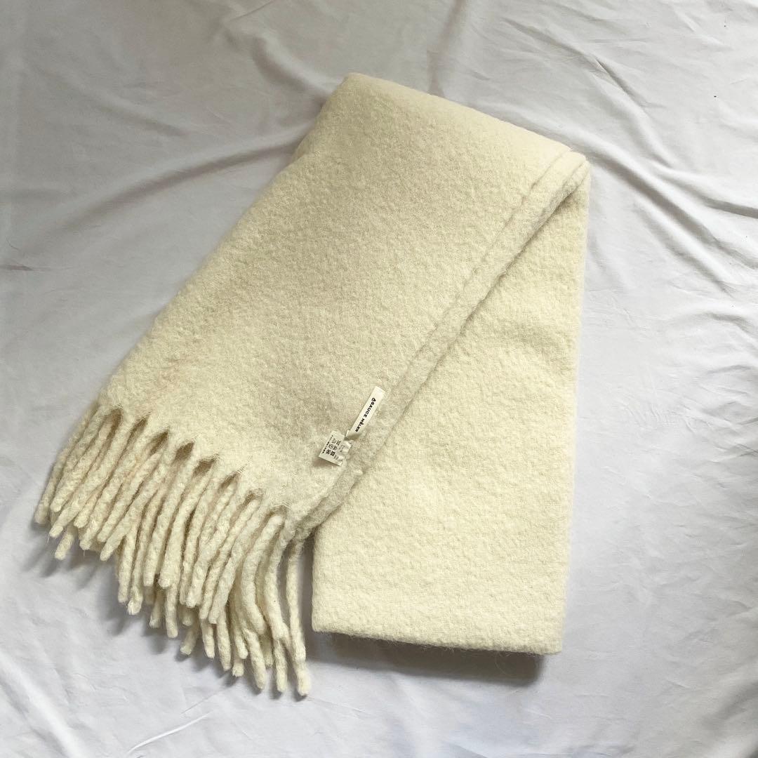 cheese様極美品✨ASAUCE MELER アルパカウールチャンキーストール