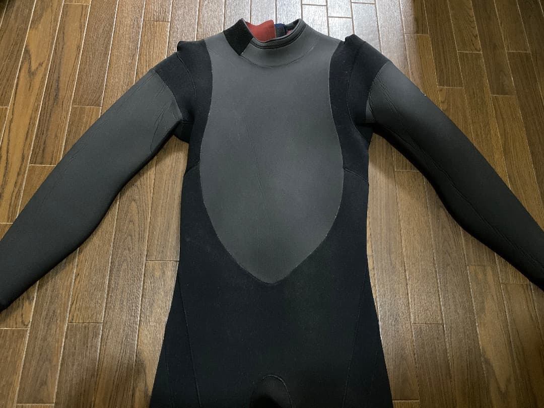 Excel  ウエットスーツ　フルスーツ　オール３㎜　オールブラッ