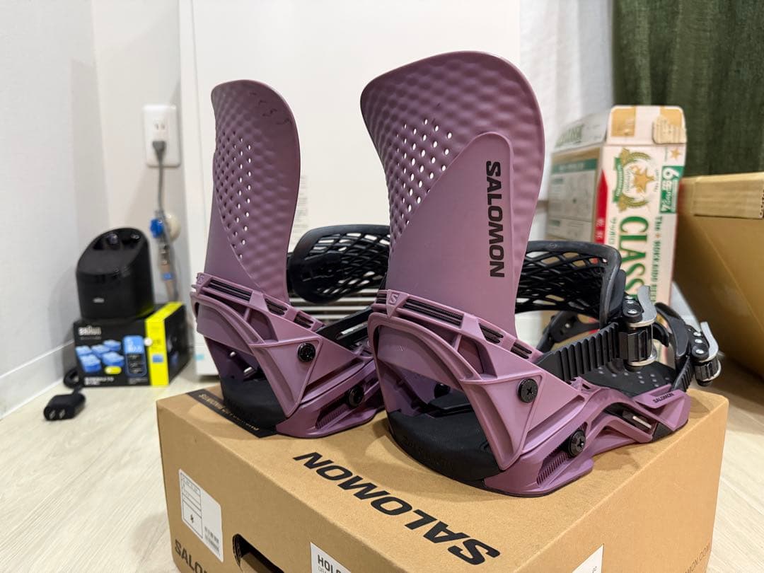 SALOMON HOLOGRAM 24-25 Mサイズ 箱&保証書付