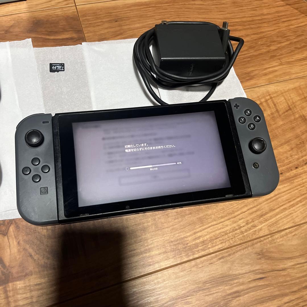 最終値下げ！中古品！Nintendo Switch 本体 64GB SDカード