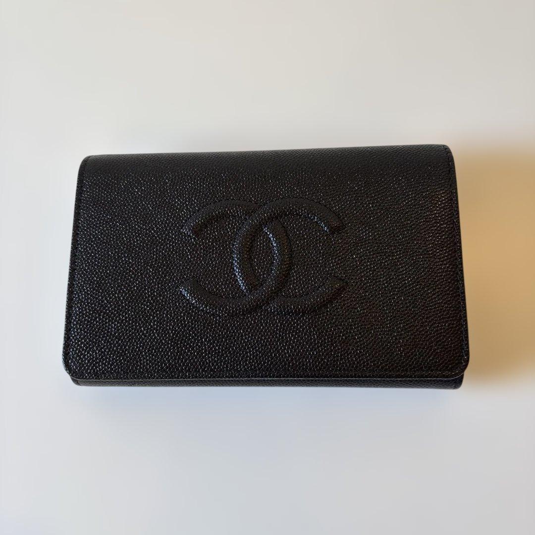 HARU 　CHANEL シャネル ミニ財布　未使用に近い