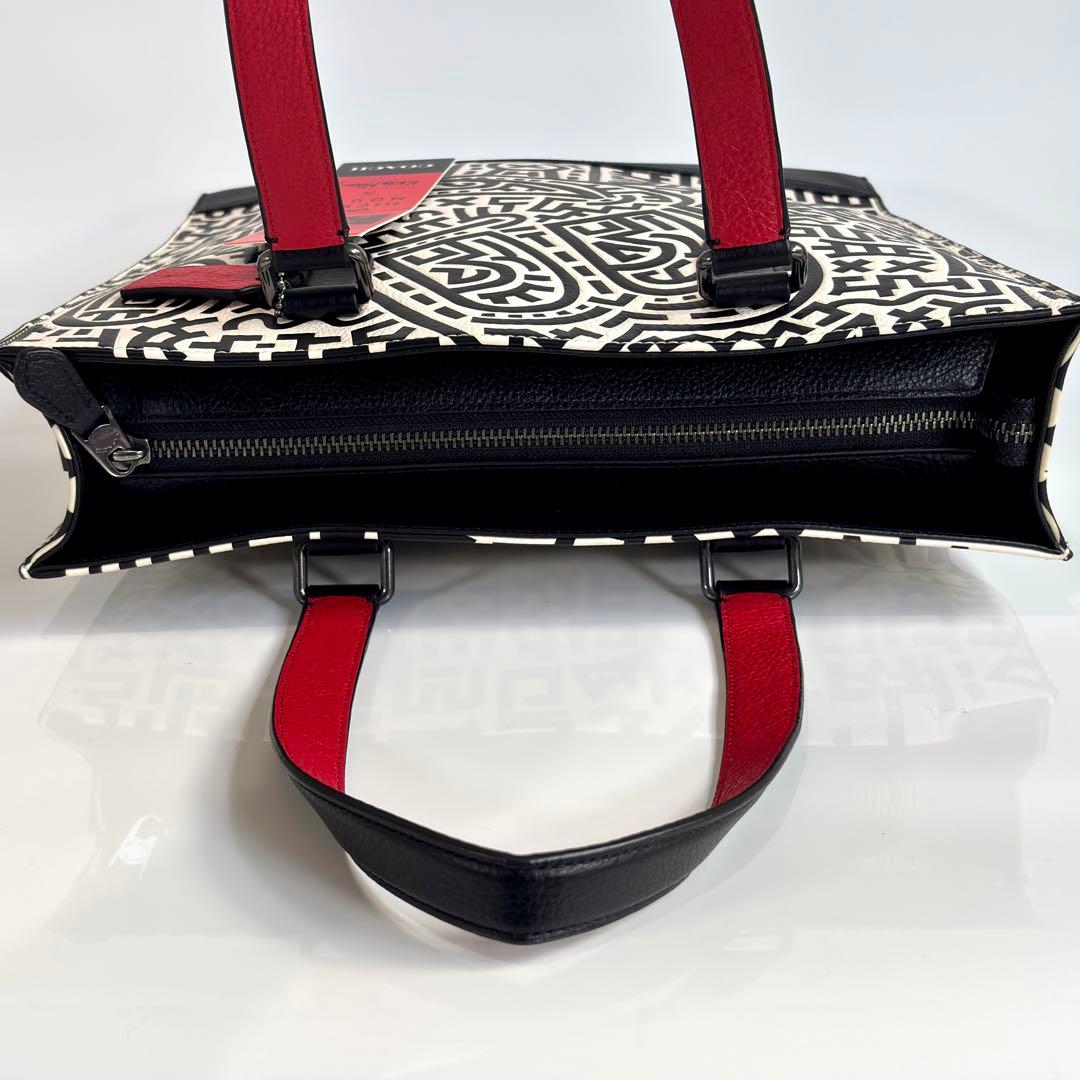 未使用品 COACH コーチ ミッキーマウス コラボ トートバッグ 2WAY