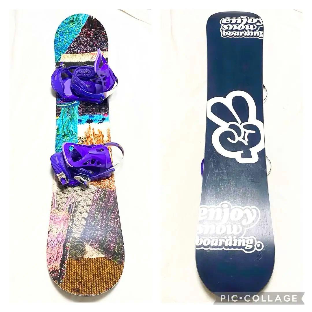 SLQ スノーボード STELLAビンディング レディース ロッカー レディース