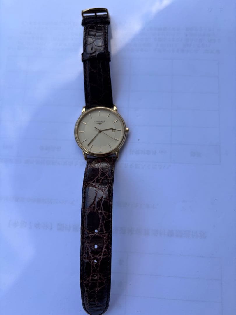 LONGINES 時計 シルバー/ブラック