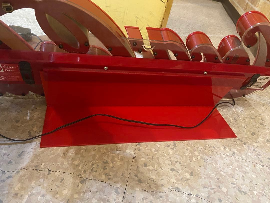 コカコーラ　ディスプレイ　ネオン　サイン　大