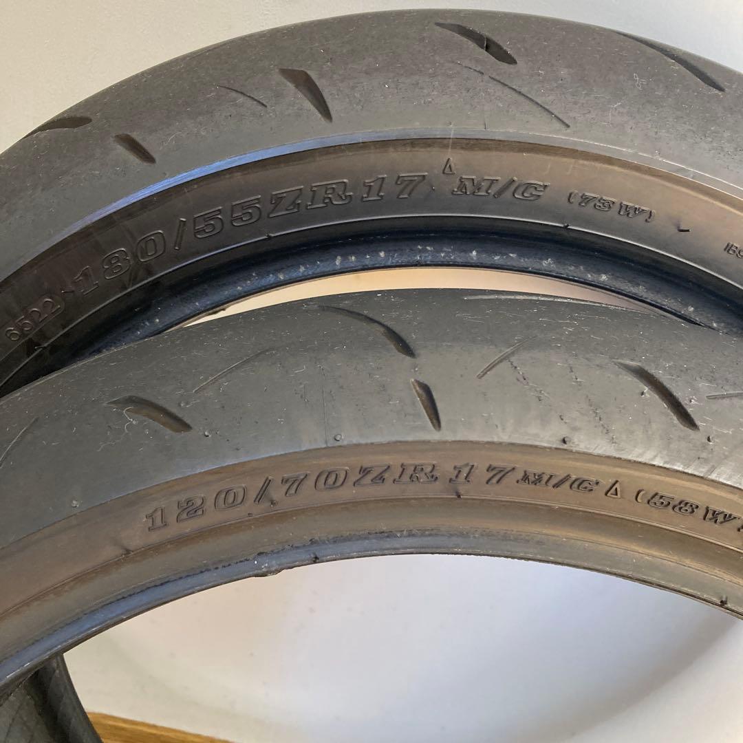 パーツ DUNLOP road Sport2 120/70ZR17 180/55ZR17