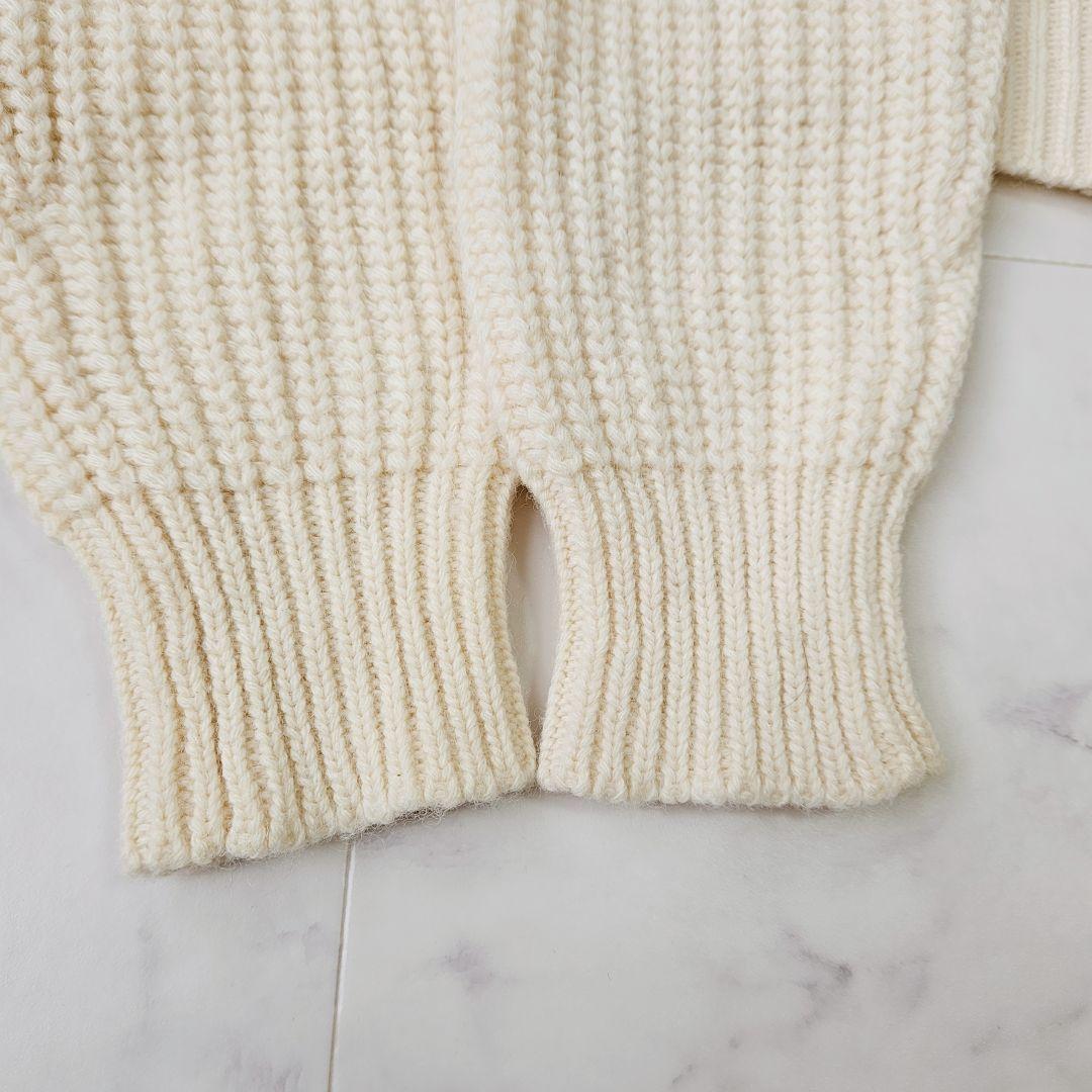 【美品】seventenbymihokawahito　パールニット　セブンテン