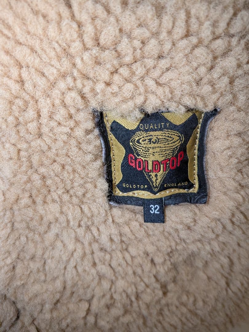 ゴールドトップ　アーヴィンジャケット　b3 フライトジャケット